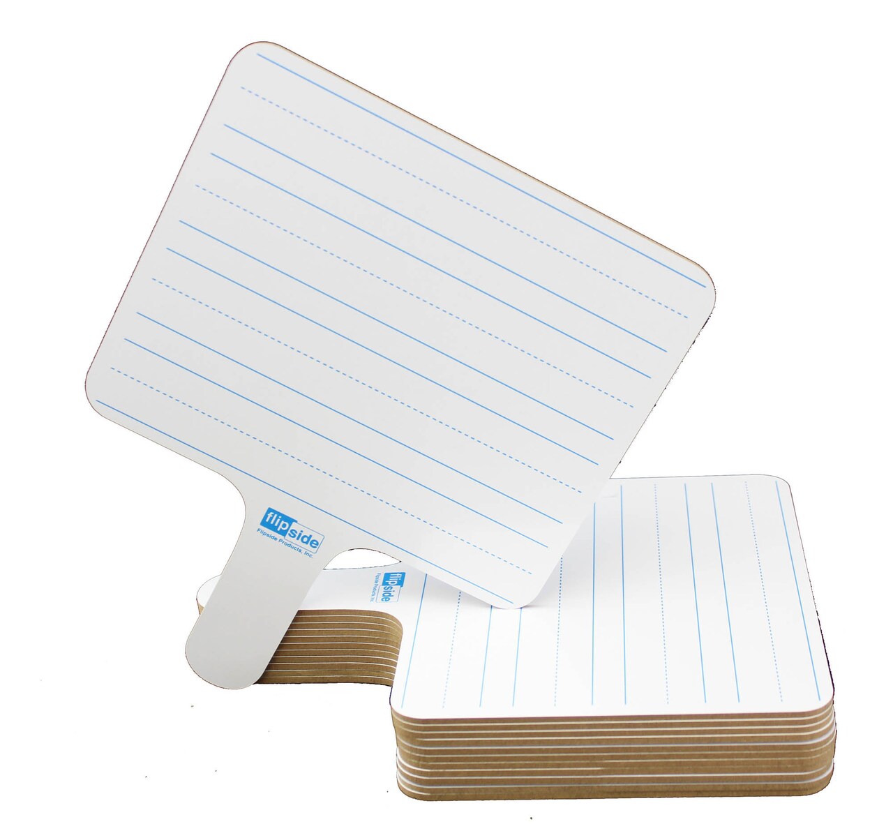 Flipside Products Rectangular Lined Dry Erase Answer Paddle - Class